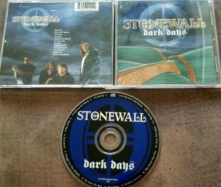 Stonewall Dark Days Cd Rare Private Indie Metal Hard Rock Fate Essence Vera Cruz