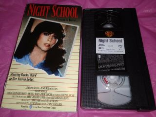 Night School Vhs (1993 Warner Bros Release) Rare Horror Vg