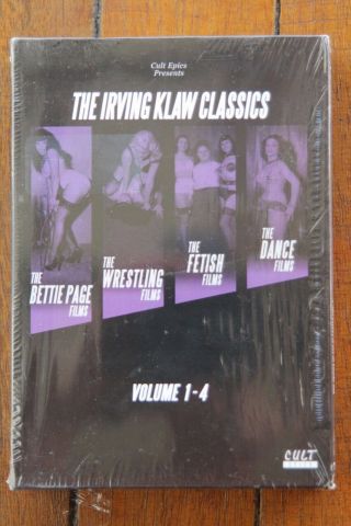 The Irving Klaw Classics: Volumes 1 - 4 Rare & Out Of Print Oop