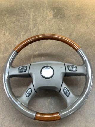 03 - 06 Cadillac Escalade Chevy Silverado & More Steering Wheel W/ Airbag Rare