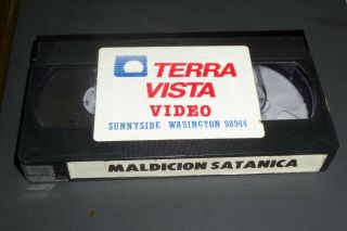 Absurd aka Satanica VHS 80s Horror Slasher Joe D ' Amato Big Box Video Rare 7