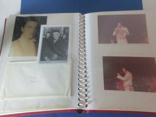 Rare Elvis Photo Album Fan Made 49 Candid Concert Photos More Army