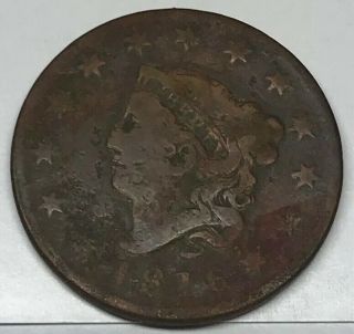 1816 Matron Head Large Cent Rare Better Key Philadelphia Early American Copper