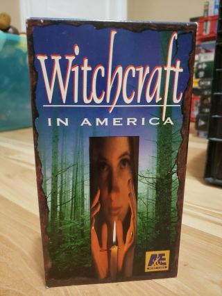 A&e Vhs Witchcraft In America 1993 Extremely Rare Not On Dvd Oop Tv Documentary