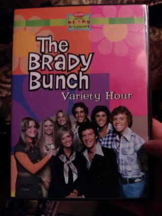 The Brady Bunch Variety Hour (dvd,  2000) Rhino Home Video Rare Oop - Very Good