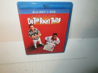 Do The Right Thing Rare Blu Ray & Dvd Combo Spike Lee John Turturro 1989