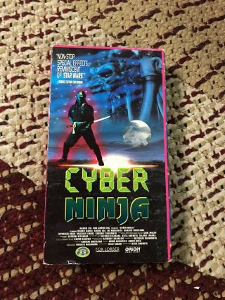 Cyber Ninja Vhs Obscure Sci Fi Kung Fu Rare Sov Horror Fox Lorber Prism