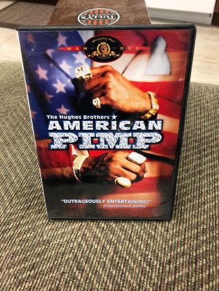 American Pimp (dvd,  2000) Rare Oop Hughes Brothers