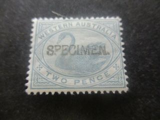 Western Australia Stamps: 1885 - 1906 Specimen - Rare (e206)