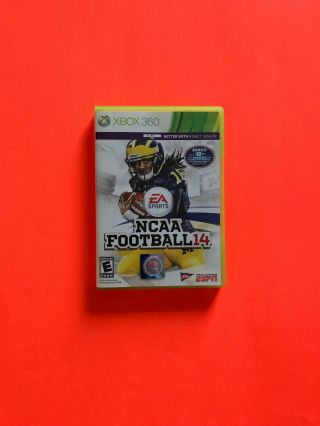 Ncaa Football 14 (microsoft Xbox 360,  2013) Complete Gem 1 Owner Rare & Oop