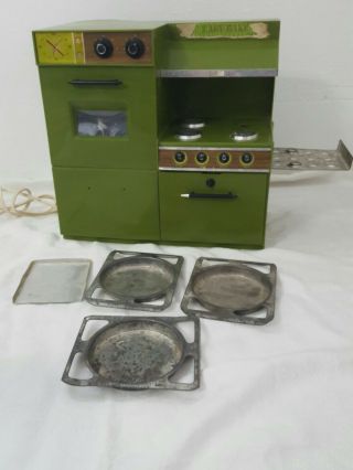 Easy Bake Oven Betty Crocker Kenner Vintage Rare avacado green 2