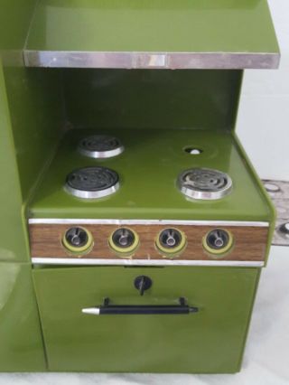 Easy Bake Oven Betty Crocker Kenner Vintage Rare avacado green 3