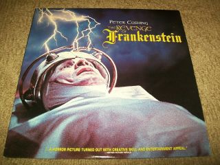 The Revenge Of Frankenstein Laserdisc Ld Rare Peter Cushing