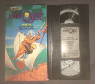 Jonny Quest - Hadji In Mysteries Of The East (vhs 1996) Cartoon Network Rare