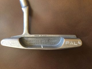 Rare Ping Pal 4 Golf Putter Pro - Am Presidents Cup Sjsu - 35” Long -