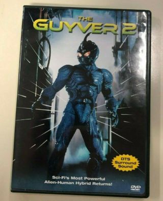 The Guyver 2 Dark Hero Dvd (2004) Very Rare Out Of Print