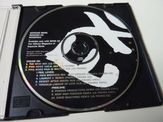 Depeche Mode - Rare Remixes Cd Bongfan2 - Mail Order Promo Only Cd -