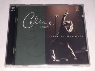 Celine Dion 1998 Live In Memphis Taiwan Limited Edition 2 Vcd Video Cd Mega Rare