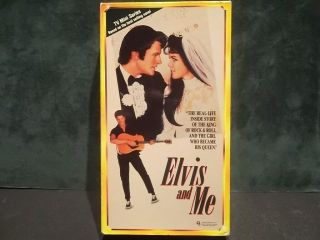Elvis And Me Tv Mini Series Rare Vhs Dale Midkiff 1990 R&g Video 14003 187 Min.