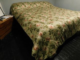 Rare Ralph Lauren Yorkshire Rose King Comforter in shape 4