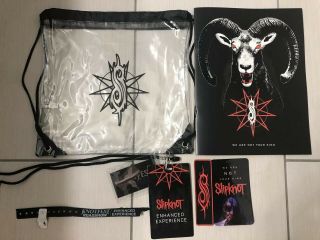 Slipknot 2019 Knotfest Roadshow Vip Merchandise Rare Exclusive Bundle - Chicago
