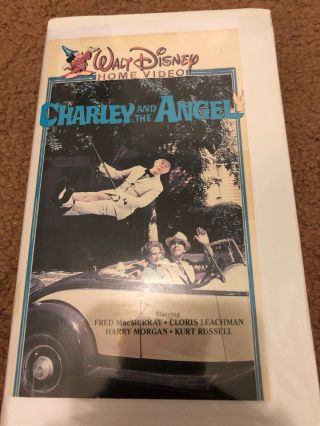 Disney - Charley And The Angel (187v) Vhs (white Clam Shell) Rare