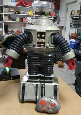 Lost In Space B9 24 " 2 Feet Tall Remote Control R/c Robot With Remote Rare