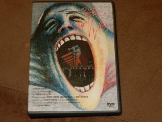 " Pink Floyd: The Wall " Dvd Cult Classic Rare Region 1 Us W/poster Insert