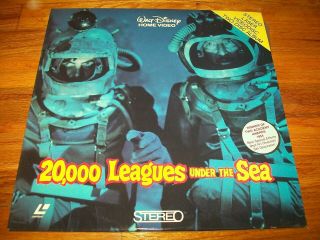 20,  000 Leagues Under The Sea 2 - Laserdisc Ld Walt Disney Rare
