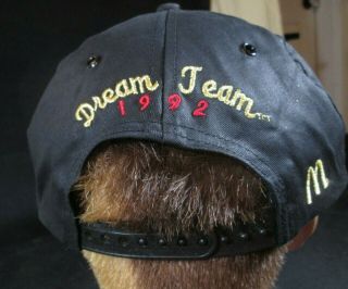Vintage Rare Jordan Usa Basketball Mcdonalds 1992 Dream Team Hat Cap