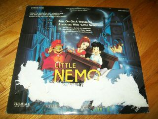 Little Nemo: Adventures In Slumberland Laserdisc Ld Widescreen Format Very Rare