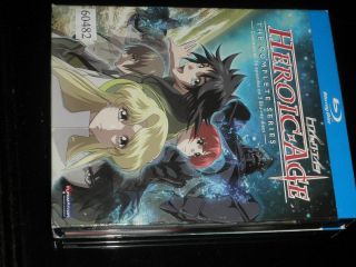 Heroic Age: The Complete Anime Series (blu - Ray Disc,  3 - Disc Very Rare