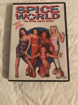 Spice World Rare Dvd Special Edition Oop Htf Spice Girls Very Good Cond.