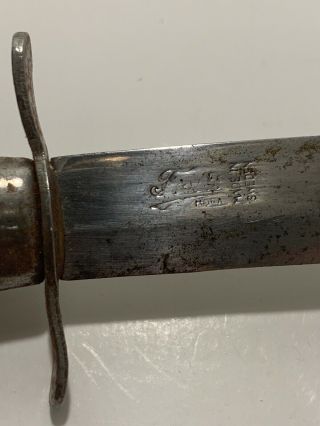 Vintage 7” Frosts Mora Swedish Scouts Wood Handle Knife w/ Sheath Sweden RARE 2