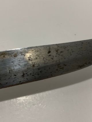 Vintage 7” Frosts Mora Swedish Scouts Wood Handle Knife w/ Sheath Sweden RARE 3