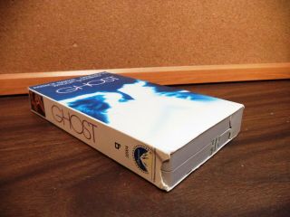 GHOST (VHS 1990) Collectors - WHITE CARTRIDGE RARE - Patrick Swayze,  Demi Moore 5