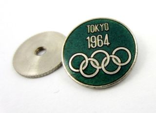 Rare Olympic Pin Tokyo 1964 Olympic Games Great Badge Enamel Authentic