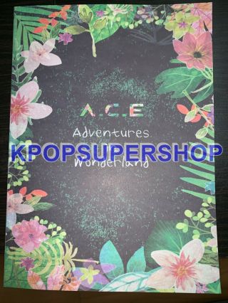 A.  C.  E Adventures In Wonderland Cd Rare Oop Night Ver Photocards