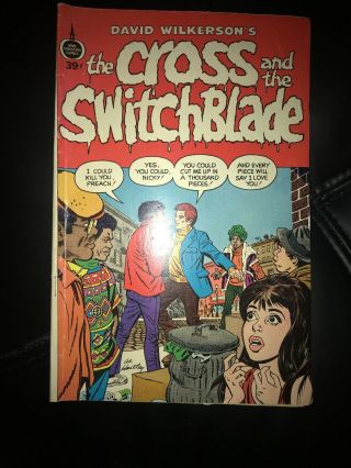 The Cross And The Switchblade - Spire Christian Comics - Rare