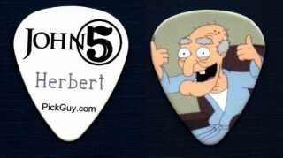 Rob Zombie - John 5 Guitar Pick - Twins Of Evil Tour - Rare Herbert Family Guy