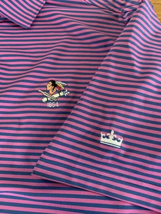 Philadelphia Cricket Club Peter Millar Summer Comfort Golf Polo Shirt M Rare 5