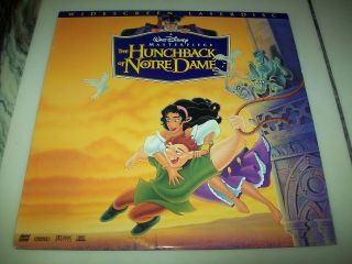 The Hunchback Of Notre Dame Laserdisc Ld Widescreen Format Walt Disney Rare