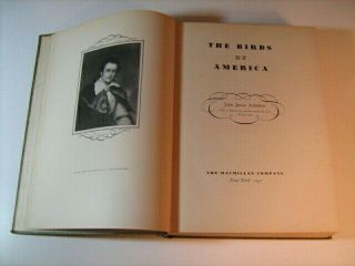 John James Audubon Birds of America Book,  Rare 1st edition (1937),  VG, 7
