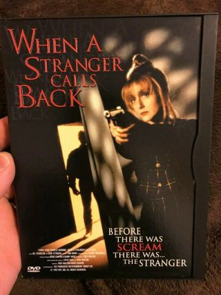 When A Stranger Calls Back (1993) Dvd Oop Rare (goodtimes,  1998) Durning