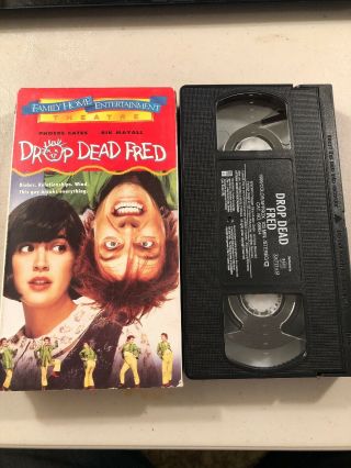 Drop Dead Fred (vhs 1996) Phoebe Cates Rare Oop