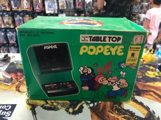 Nintendo Game Popeye The Sailor,  Table Top Vintage Rare W/box Game