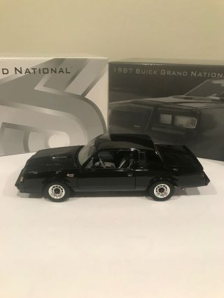Rare 8201 Gmp 1:24 Scale 1987 Buick Grand National 1 Of 3750 Turbo