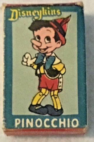 Marx " Disneykins " Disney Figure Pinocchio Miniature Plastic Figure Rare