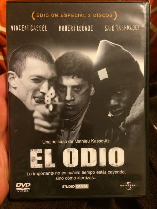 El Odio Aka La Haine (1995) 2dvd Oop Rare (studio Canal,  2006) R2 Pal