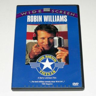 Good Morning,  Vietnam (dvd,  1998) Robin Williams Rare